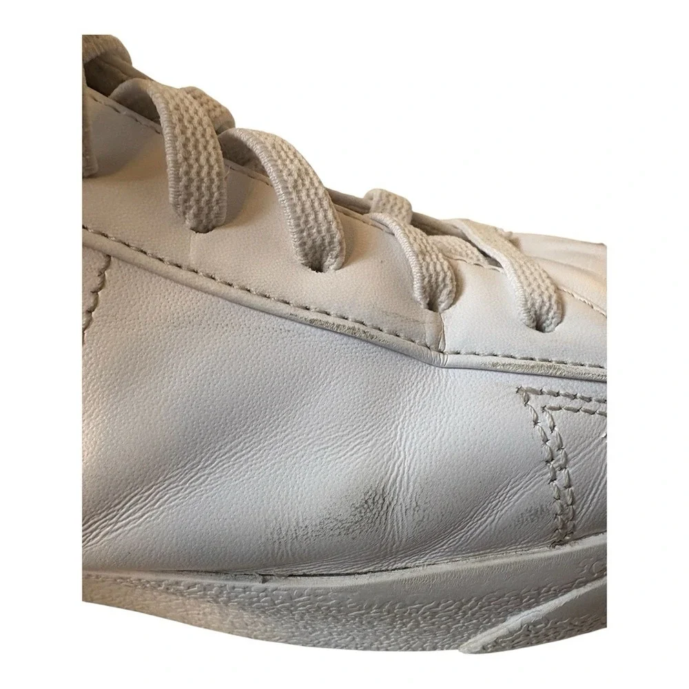 Nike Men's Blazer Sneakers White Mantra Orange Swoosh Size14 Basketball